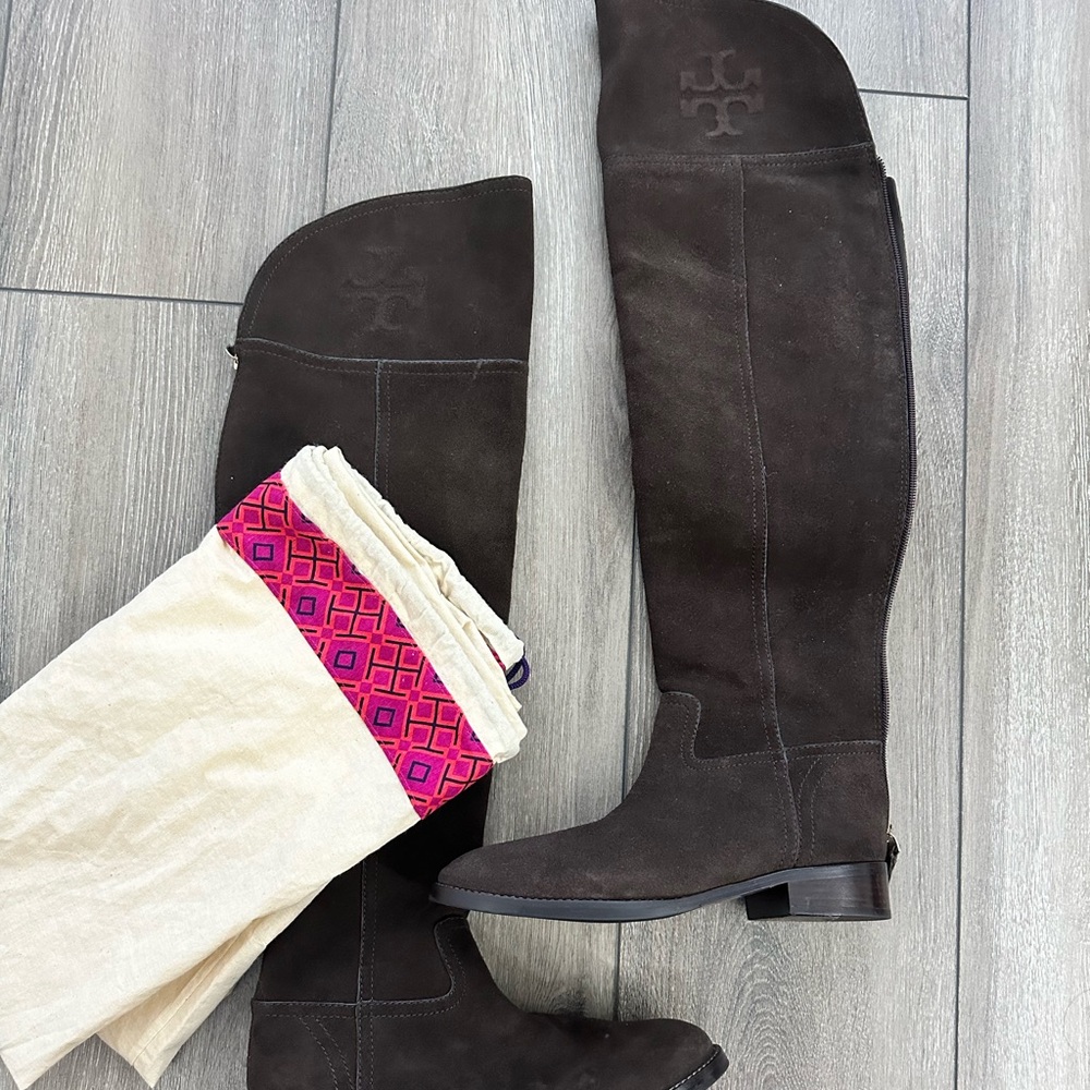 Tory Burch brown boots